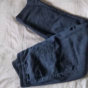 J Brand denim cropped trouser